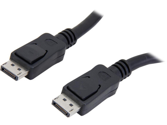StarTech.com DISPLPORT35L 35 ft. Black Connector A: 1 - DisplayPort Male Connec
