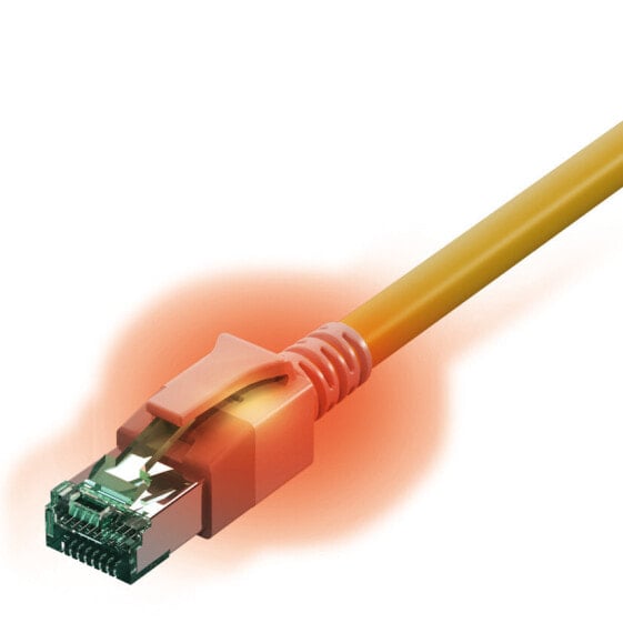 EasyLan S / FTP Kabel Kat.6A 0.5m gelb - Кабель - SFTP