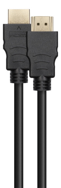 Deltaco HU-20 - 2 m - HDMI Type A (Standard) - HDMI Type A (Standard) - Audio Return Channel (ARC) - Black