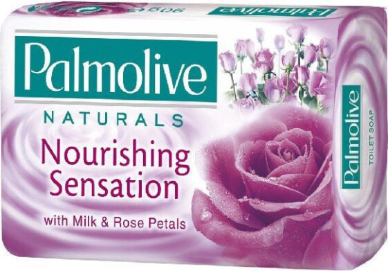 Кусковое мыло Palmolive Молоко и Роза 90г