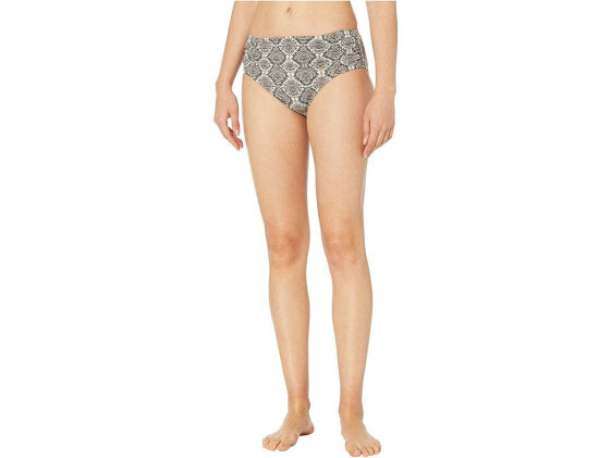 Tommy Bahama Women's 238985 High-Waisted Bottoms Caffe Swimwear Size S