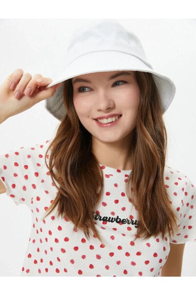 Футболка Koton Strawberry Crop Tee