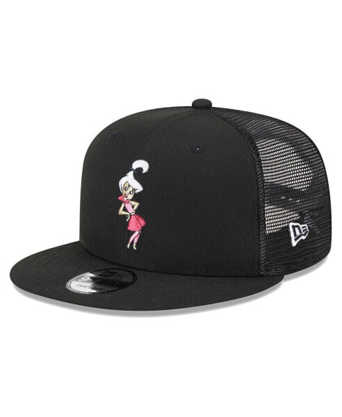 Бейсболка New Era мужская черная The Jetsons Judy Jetson Trucker 9FIFTY Snapback Hat