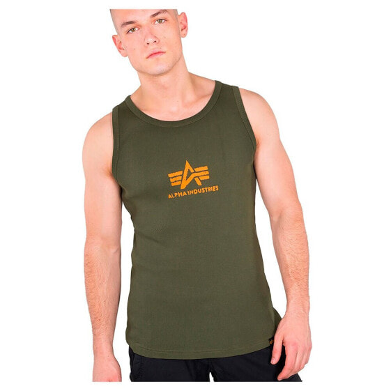 ALPHA INDUSTRIES Logo sleeveless T-shirt