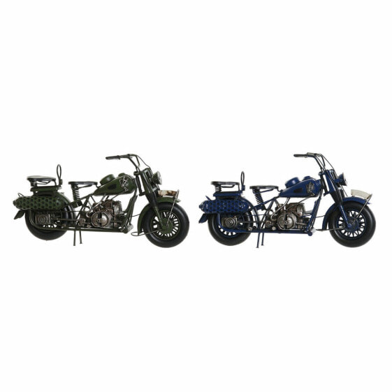 Фигурка мотоцикл Vintage DKD Home Decor 34 x 12 x 17 см (2 шт)