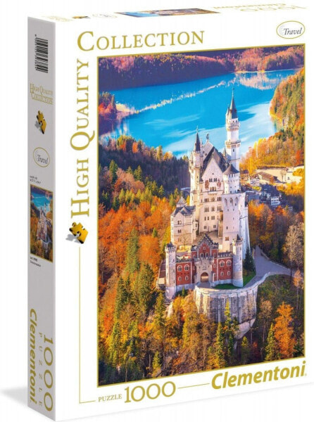 Clementoni Puzzle 1000el HQ Neuschwanstein (39382)