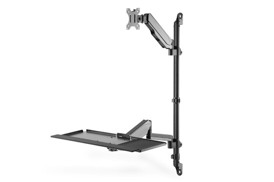 Кронштейн для монитора Digitus Flexible Wall-Mounted Stand/Sit, один монитор