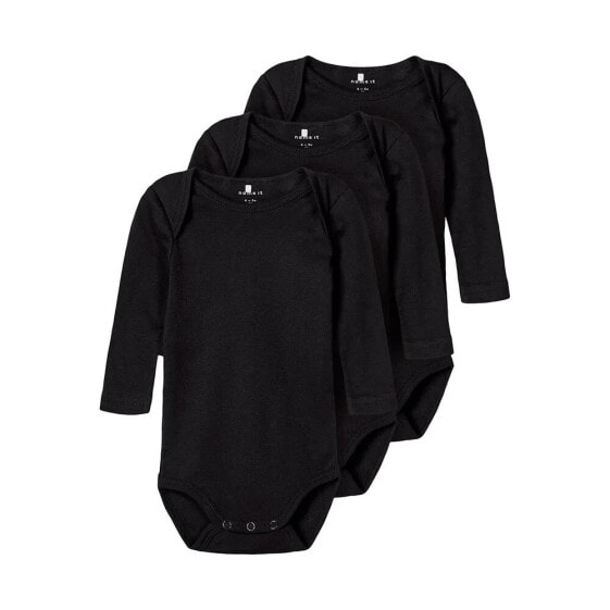 NAME IT Solid Long Sleeve Body 3 Units