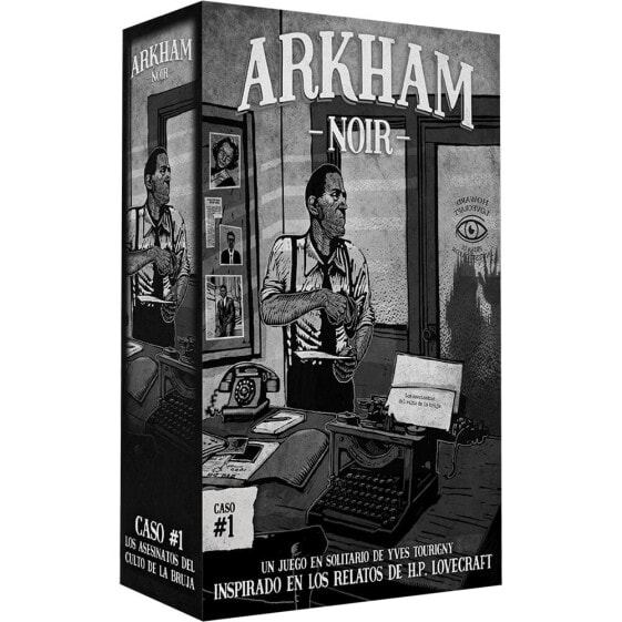 LUDONOVA Arkham Noir 1 Asesinatos Del Culto De La Bruja Card Game