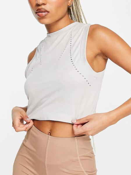 ASOS 4505 seamless vest with hole detail