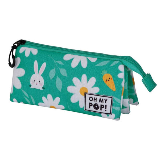 OH MY POP Blooming Triple Pencil Case