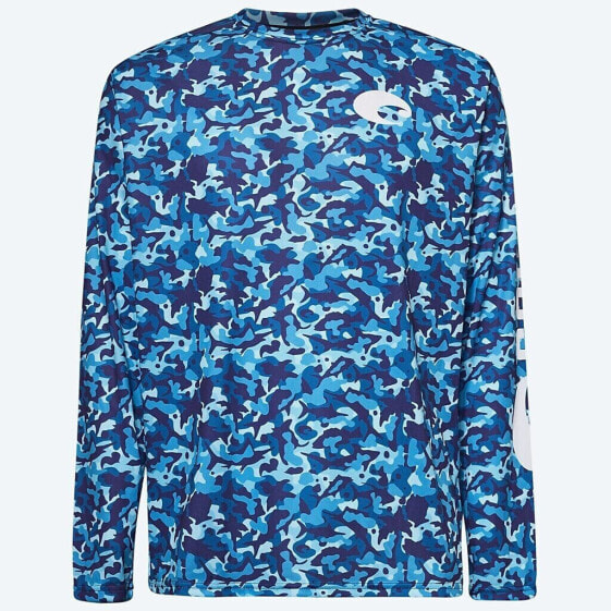 Футболка COSTA DEL MAR Water Camo Fishing  Blue