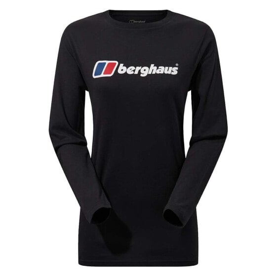 BERGHAUS Boyfriend Big Classic Logo long sleeve T-shirt