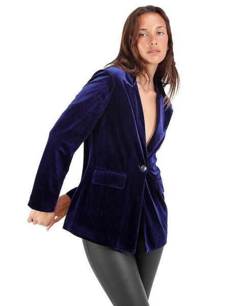 Women's Women Eternity Velvet Blazer