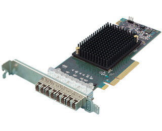 ATTO FC-164P - Internal - Wired - PCI Express - Ethernet - 6400 Mbit/s - Green