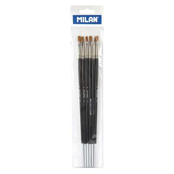 Кисть для рисования "Premium Synthetic" MILAN с длинной ручкой серии 642 No. 6