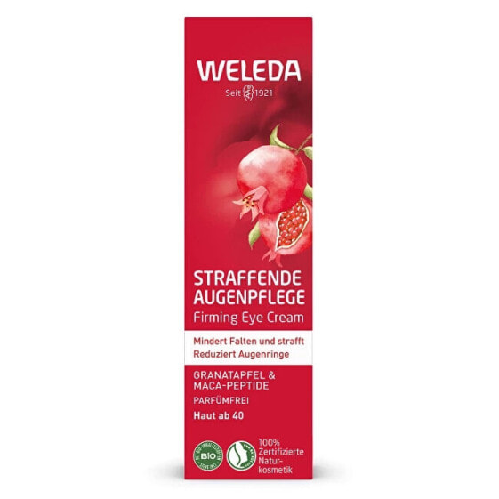 Weleda Firming Eye Cream Pomegranate & Maca Peptides Укрепляющий крем для контура глаз с гранатом и пептидами маки 12 мл