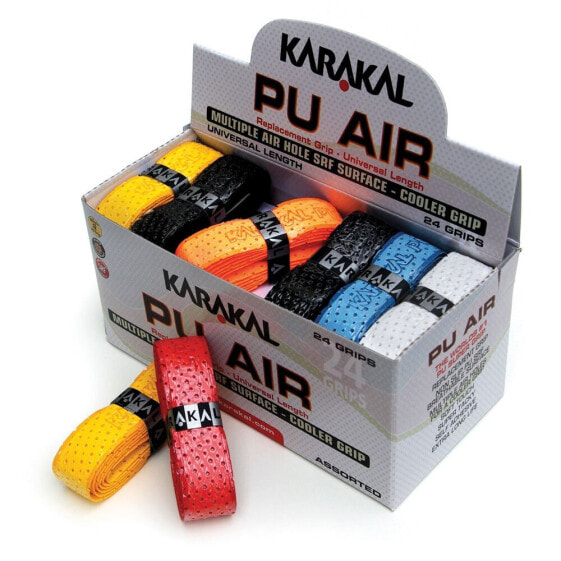 Обмотка для ракетки Karakal PU Super Air Grip Hurling 24 штуки