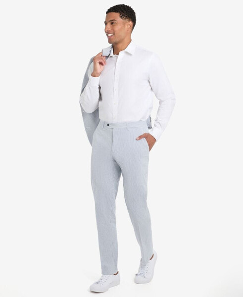 Men's Modern-Fit Solid Cotton Pants