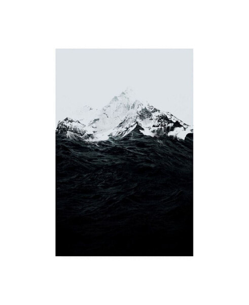 Robert Farka Those Waves Were Like Mountains Canvas Art - 15.5" x 21"