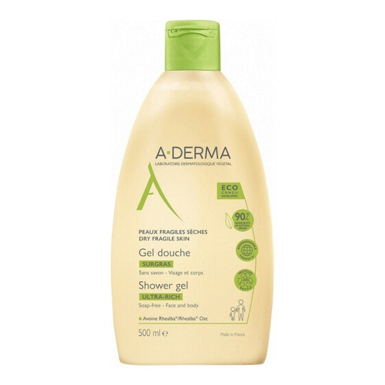 A-Derma Ultra-Rich Shower Gel Насыщенный гель для душа для сухой и зудящей кожи 500 мл