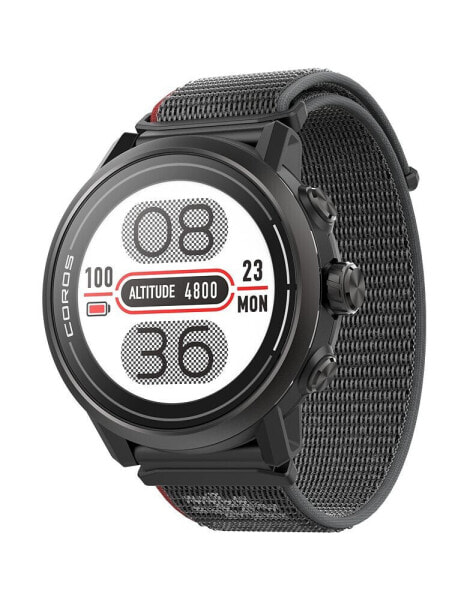 APEX 2 GPS Outdoor Watch Black w/ Nylon Band