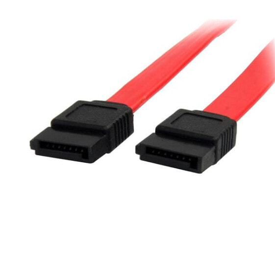 StarTech.com 18in SATA Serial ATA Cable - 0.457 m - SATA III - SATA 7-pin - SATA 7-pin - Red - Straight