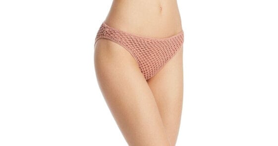 Minkpink 259354 Women Adrift Crochet Basic Bikini Bottom Swimwear Size Large