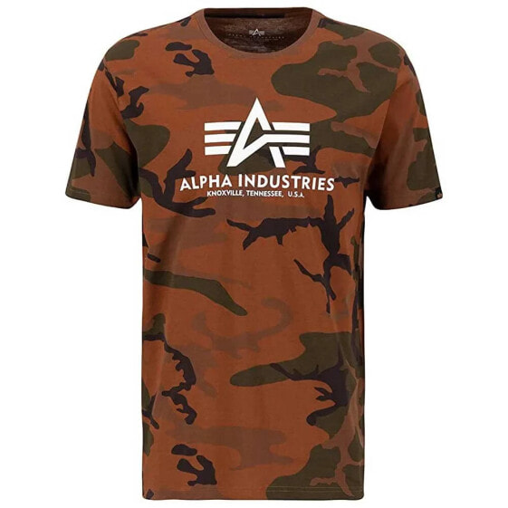 ALPHA INDUSTRIES Basic Camo short sleeve T-shirt