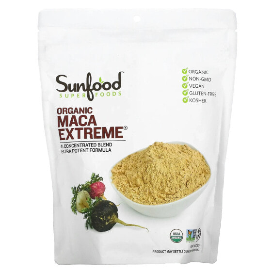 Sunfood, Натуральный органический мак, экстремальный, 227 г (8 унций)