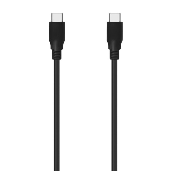 USB-C Cable Aisens A107-0701 Black 60 cm (1 Unit)