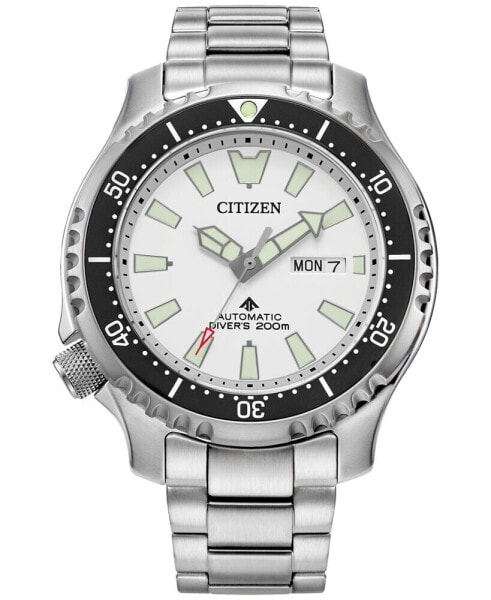 Eco-Drive Men's Automatic Promaster Dive Stainless Steel Bracelet Watch 45mm