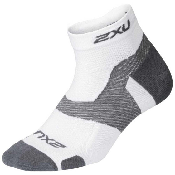 2XU Vector Light Cushion 1/4 Crew socks