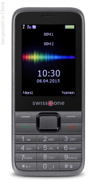 Doro Swisstone SC 560 - Bar - Dual SIM - 6.1 cm (2.4") - 1.3 MP - Bluetooth - 100 mAh