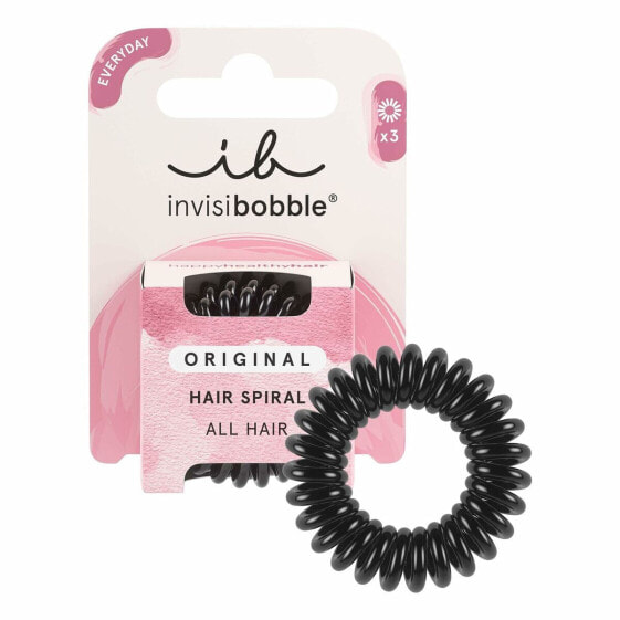 Резинки для волос Invisibobble Original Чёрный (3 штук)