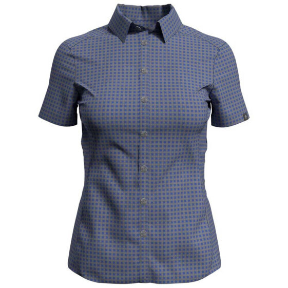 Рубашка с коротким рукавом Odlo Kumano Check