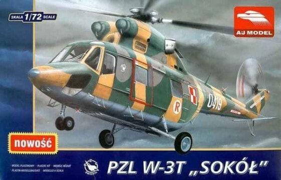 Сборная модель вертолета Mirage Model PZL W-3T Sokół 1:72