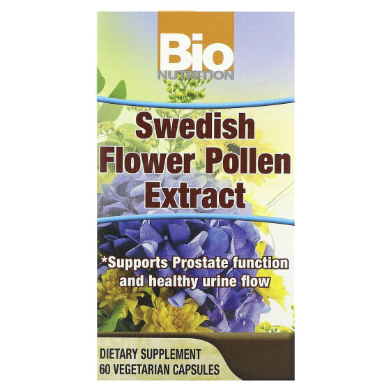 Swedish Flower Pollen Extract, 60 Vegetarian Capsules