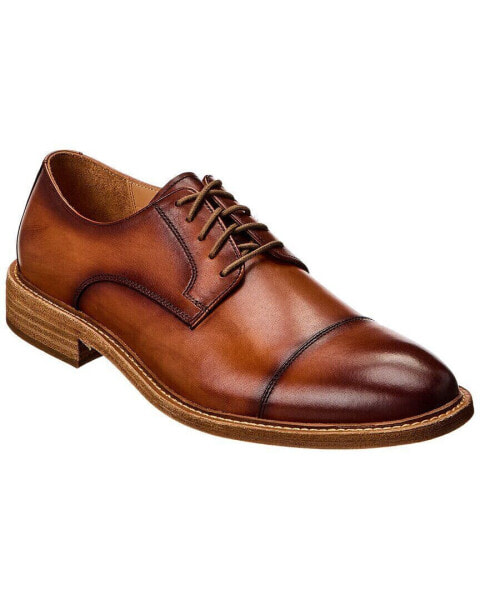 Curatore Cap Toe Leather Oxford Men's Brown 9