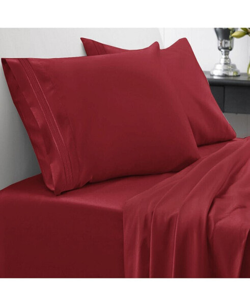 Microfiber Queen 4-Pc Sheet Set