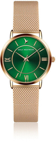 Часы Emily Westwood Green Sunray EGF 3218