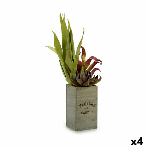 Декоративное растение Flowers Garden Коричневый Зеленый 10 x 50 x 10 cm (4 штук)