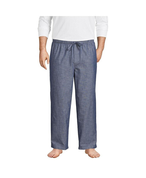Big & Tall Poplin Pajama Pants