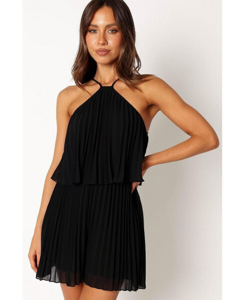 Womens Magnolia Pleat Romper