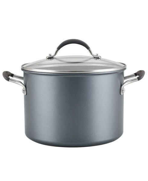 A1 Series with ScratchDefense Technology Aluminum 8-Quart Nonstick Induction Stockpot with Lid