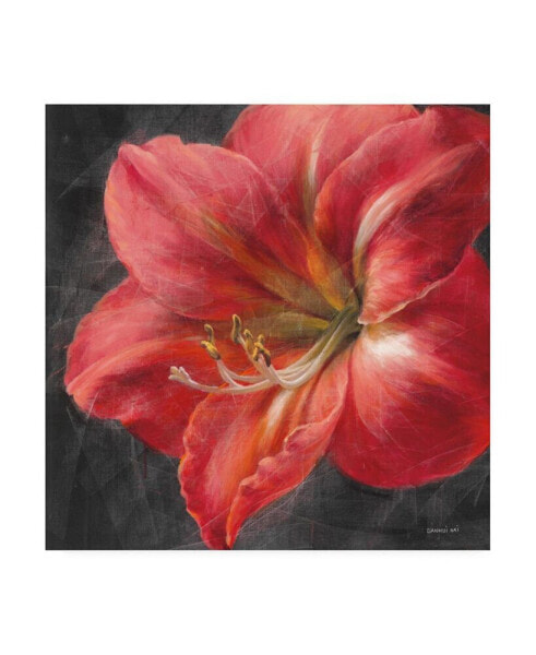 Danhui Nai Vivid Floral III Crop Canvas Art - 15.5" x 21"