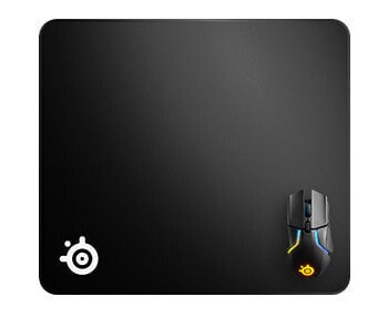 SteelSeries QcK Edge Large - Black - Monochromatic - Fabric - Gaming mouse pad