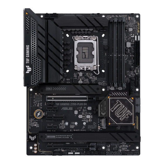 ASUS TUF GAMING Z790-PLUS D4 - AMD - LGA 1700 - Intel® Celeron® - Intel® Core™ i3 - Intel® Core™ i5 - Intel® Core™ i7 - Intel® Core™ i9,... - LGA 1700 - DDR4-SDRAM - 128 GB