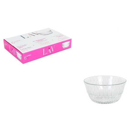 LAV Set 6 Bowls 10 cm 215ml Alinda