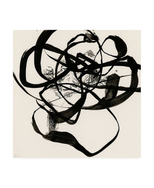 Jennifer Goldberger Sumi E Abstract I Canvas Art - 36.5" x 48"